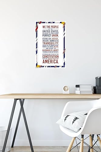 Miniatura 4 de Trends International The United States Of America - Póster de pared con preámbulo de la Constitución, 14.725 x 22.375 pulgadas, versión premium sin