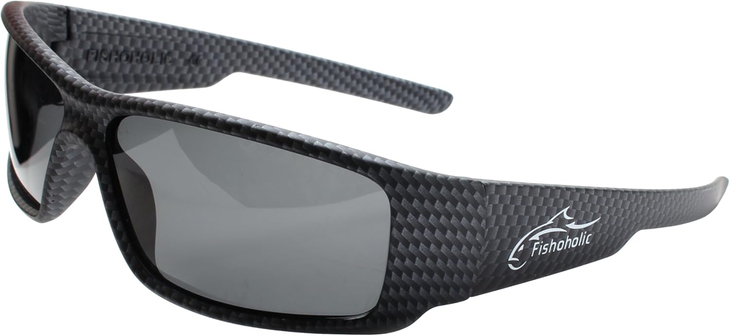 Fishoholic Polarized Fishing Sunglasses UV400 (14 Options) Fishing Gift with Hard Case & Pouch - Image 4