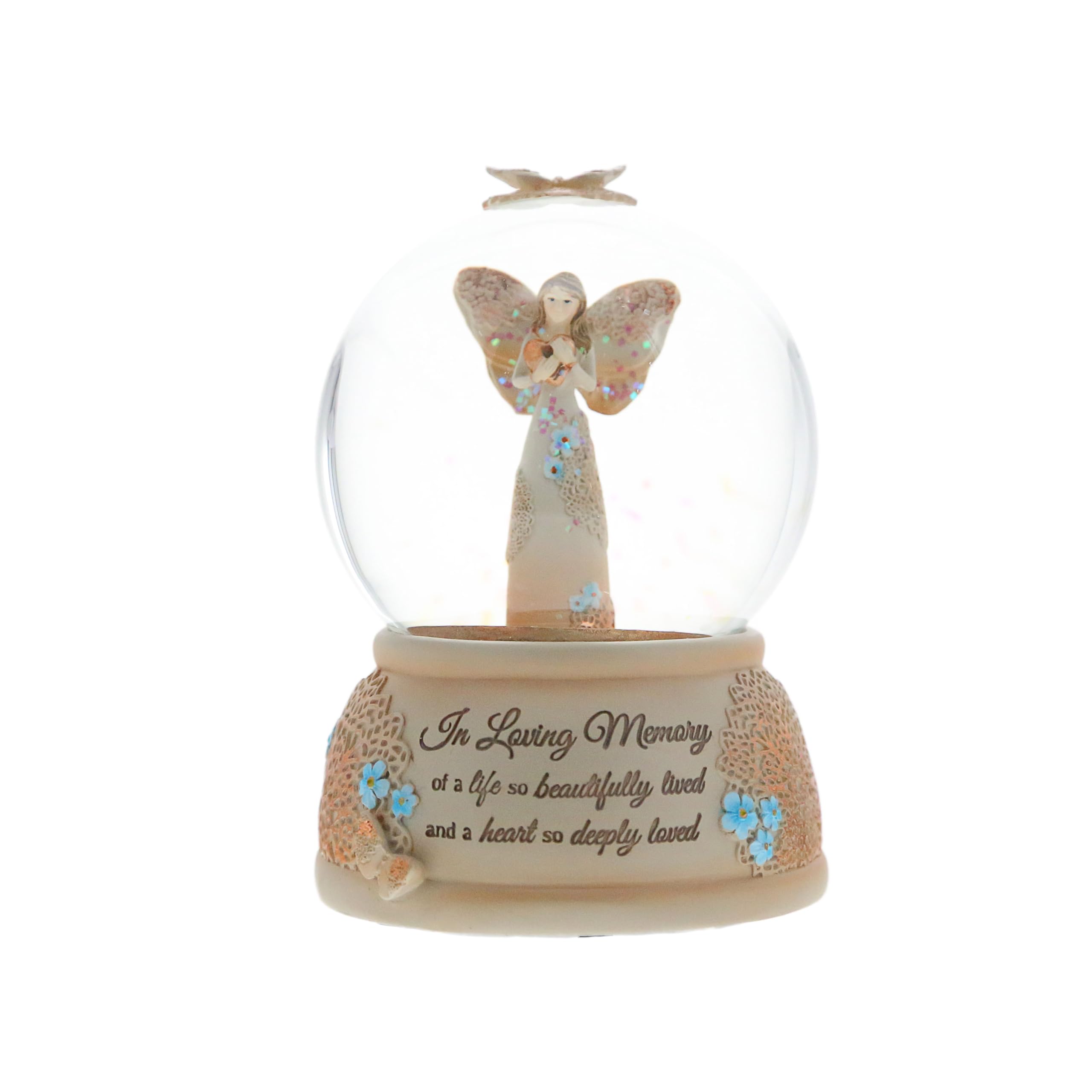 Pavilion Gift Company 19061 Light Your Way Memorial in Loving Memory Musical Water Globe