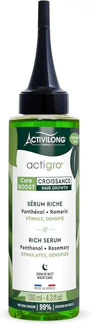 Activilong Actigro Sérum Riche Romarin 130 ml - Huile Pousse Cheveux