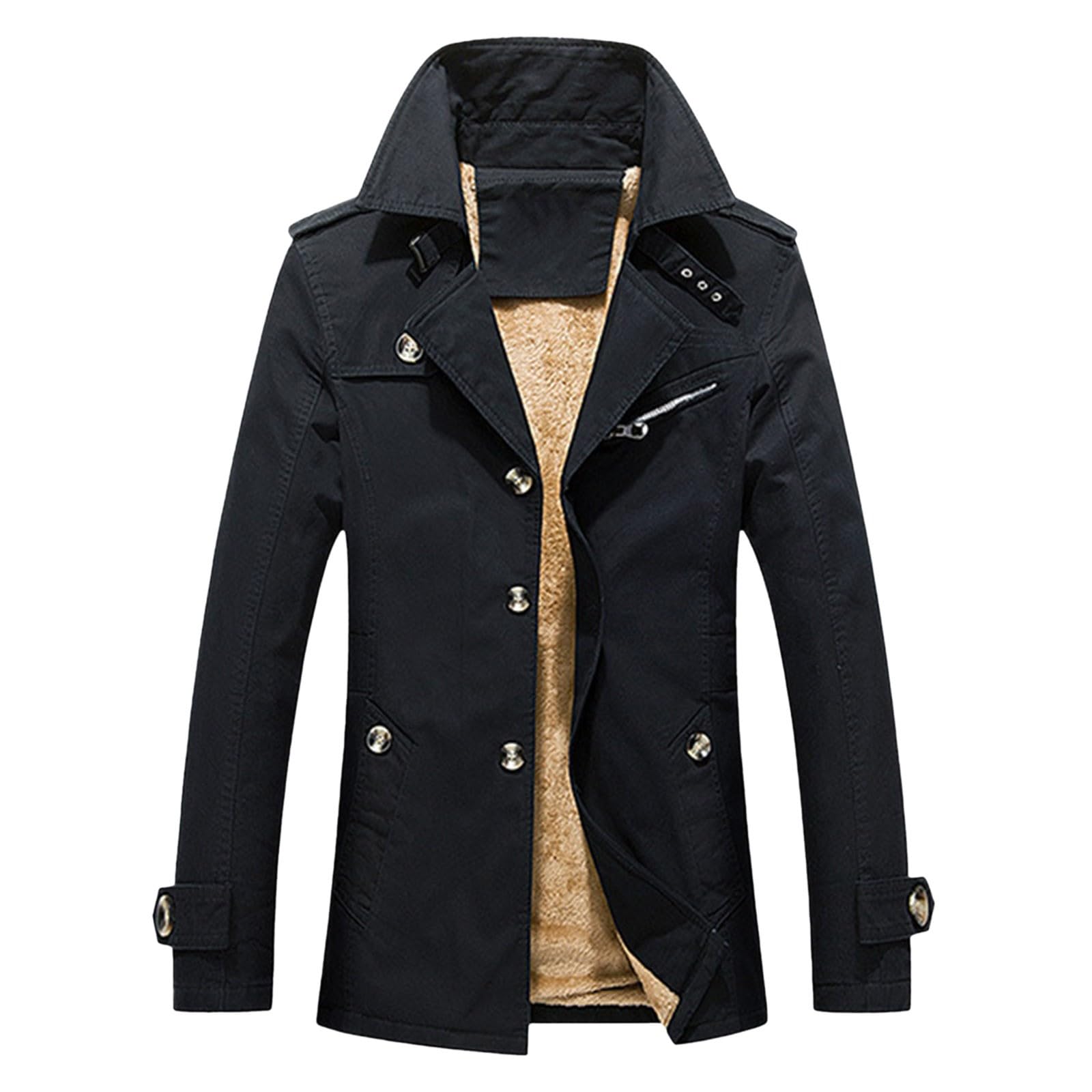 Veste Homme Hiver Chaud,Blouson Chantier Homme Hommes Chaud Polaire Hoodies Veste Manteau Homme Xxxl Doudoune Light Homme Doudoune/Blouson Sportswear Coupe-Vent Veste 3/4 Pour Homme