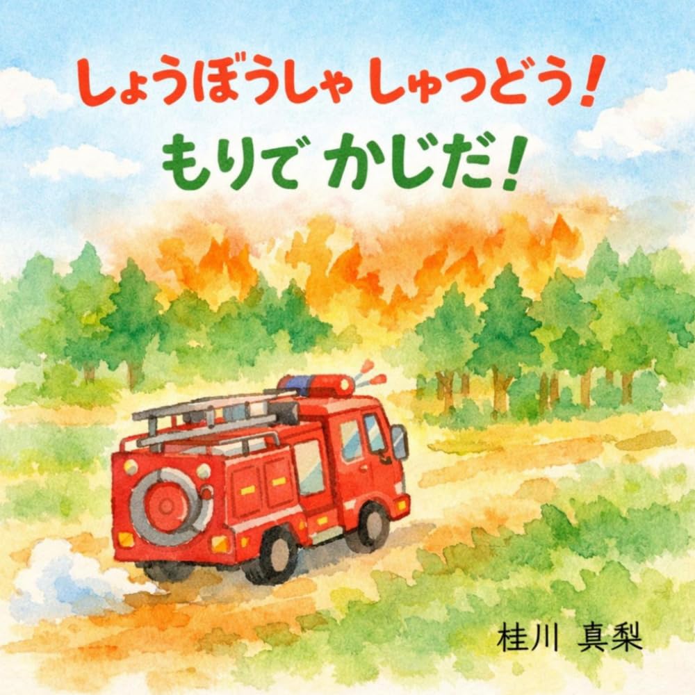 消防車出動！森で火事だ！