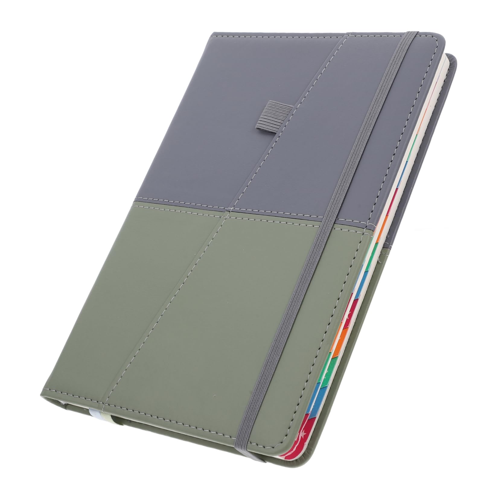 Passwortbuch aus Pu und Papier A5 mit Alphabetischen Registern