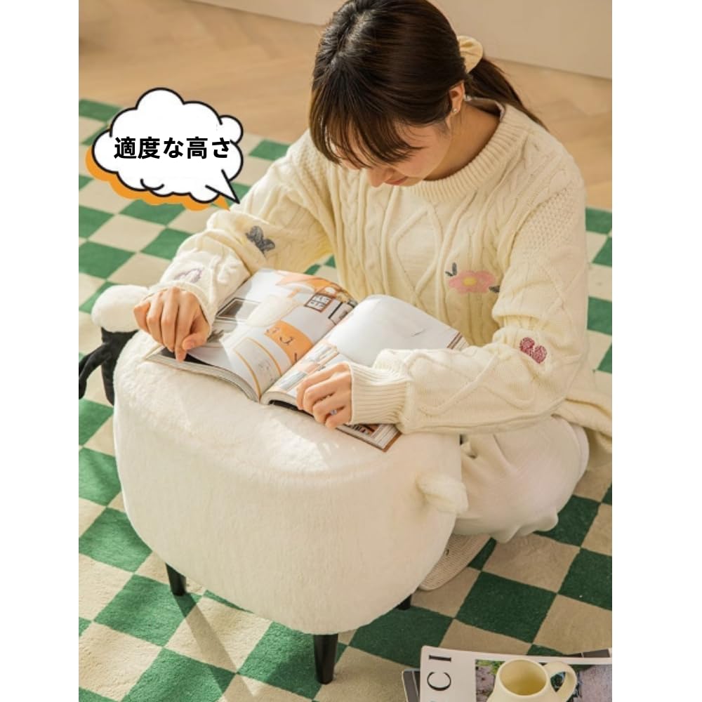 Amazon.co.jp: ひつじのショーン 収納スツール 靴スツール ひつじの 