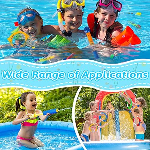 Yellcetoy Pool Toys for Kids, Swimming Pool Diving Toys with Storage Bag, Underwater Pool Toys Training Game for Kids Boys Girls Age 3-12