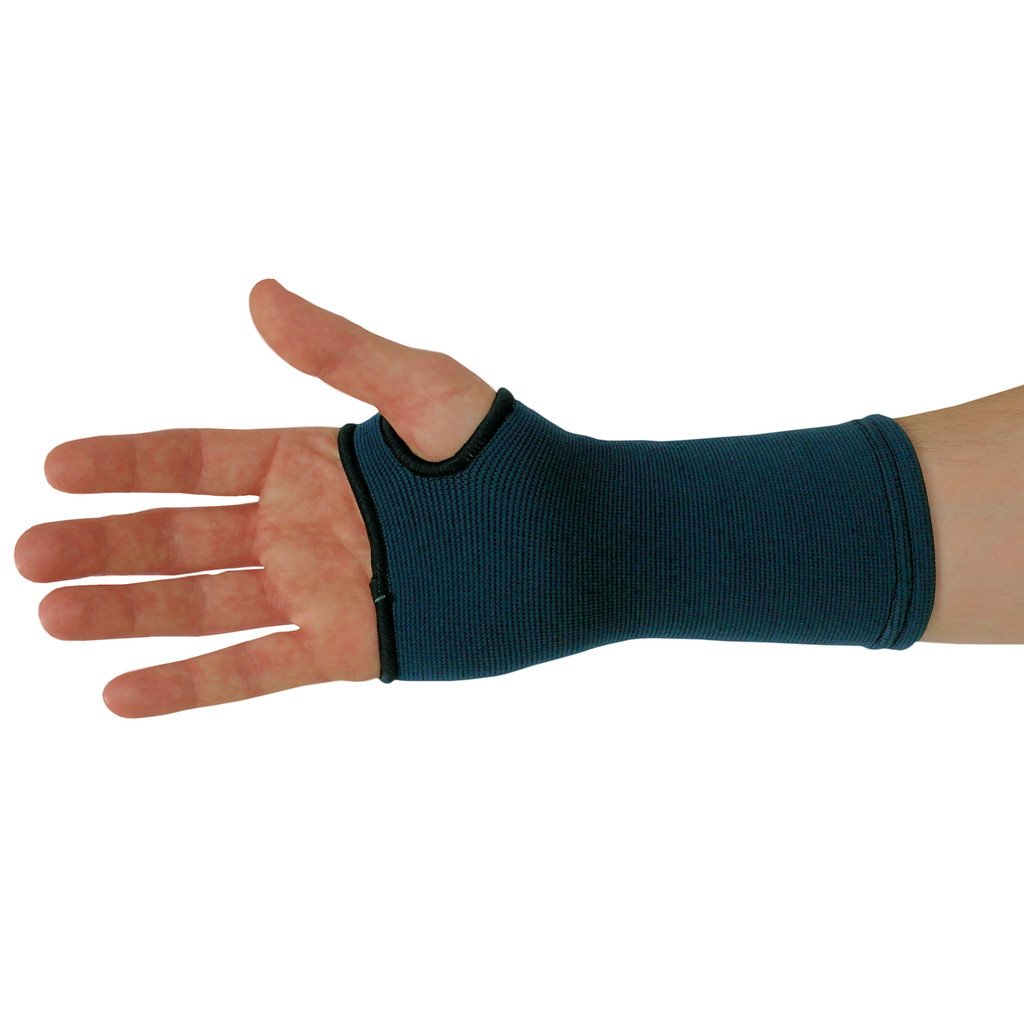 NeoPhysio Medical Grade Elastic Compression Wrist Support, Navy Tubular Sleeve - Large = 17-19cm - Image 2
