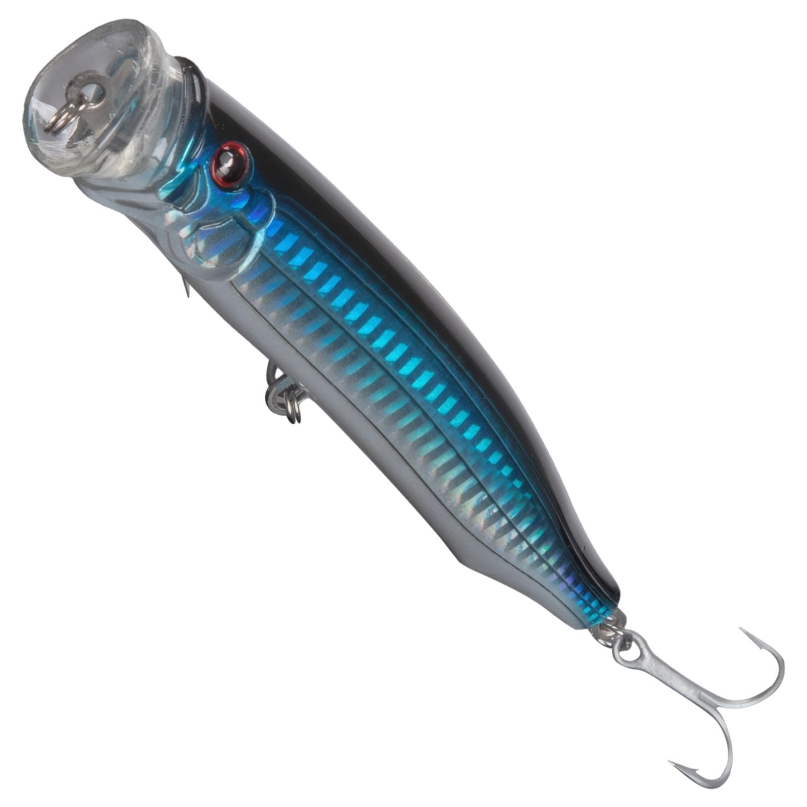Leurre de 15 cm pour thon d'eau salée GT Popper Head Streamlined, Topwater pour thon, marlin, GT, Kingfish, Barramundi