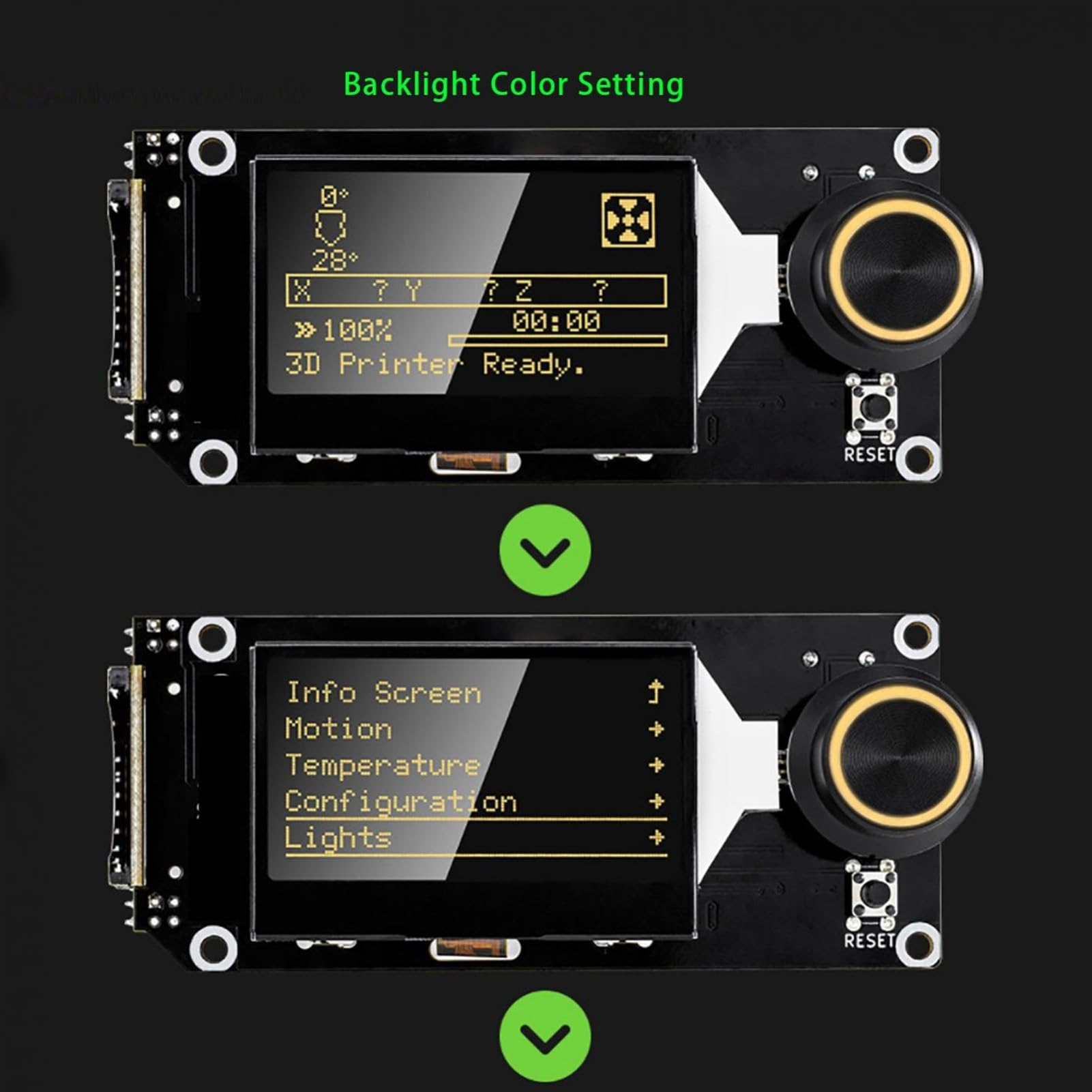 MKS Mini12864 LCD Graphique Panneau de Commande D'affichage Intelligent écran D'affichage de Contrôleur Intelligent pour Imprimante 3D Ender 3