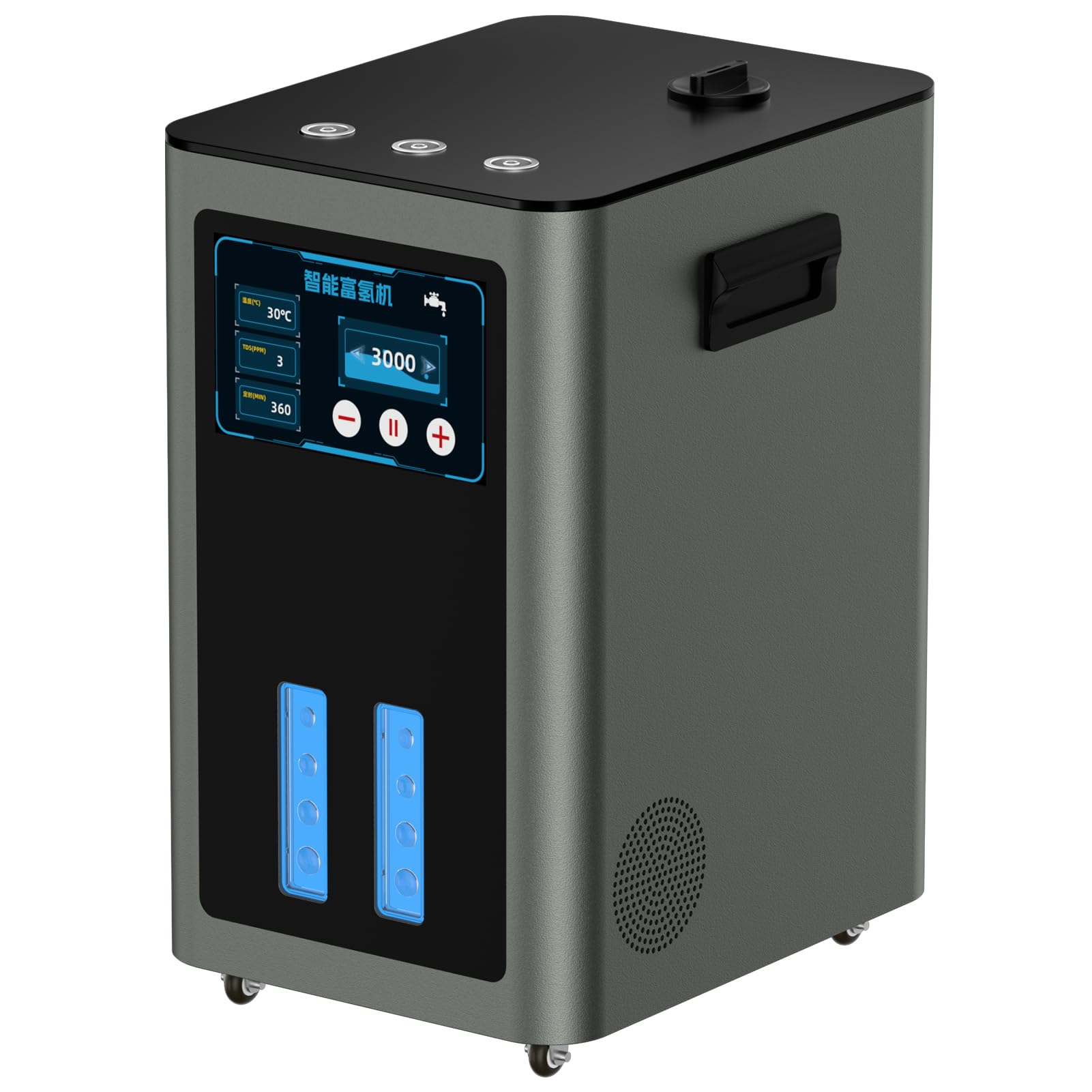 4200 ml/min Browns Gas Hydrogen Inhalator Machine, 3-wyjściowy, 99,99 procent wysokiej czystości, Generator wodoru High Flow H2 Inhalator Therapy Device, Szerokie napięcie