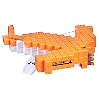 Vista 7 de Ballesta de dardos Nerf Minecraft Pillager, incluye 3 dardos Elite, acción real de ballesta, juguetes para niños y niñas de 8 años en adelante
