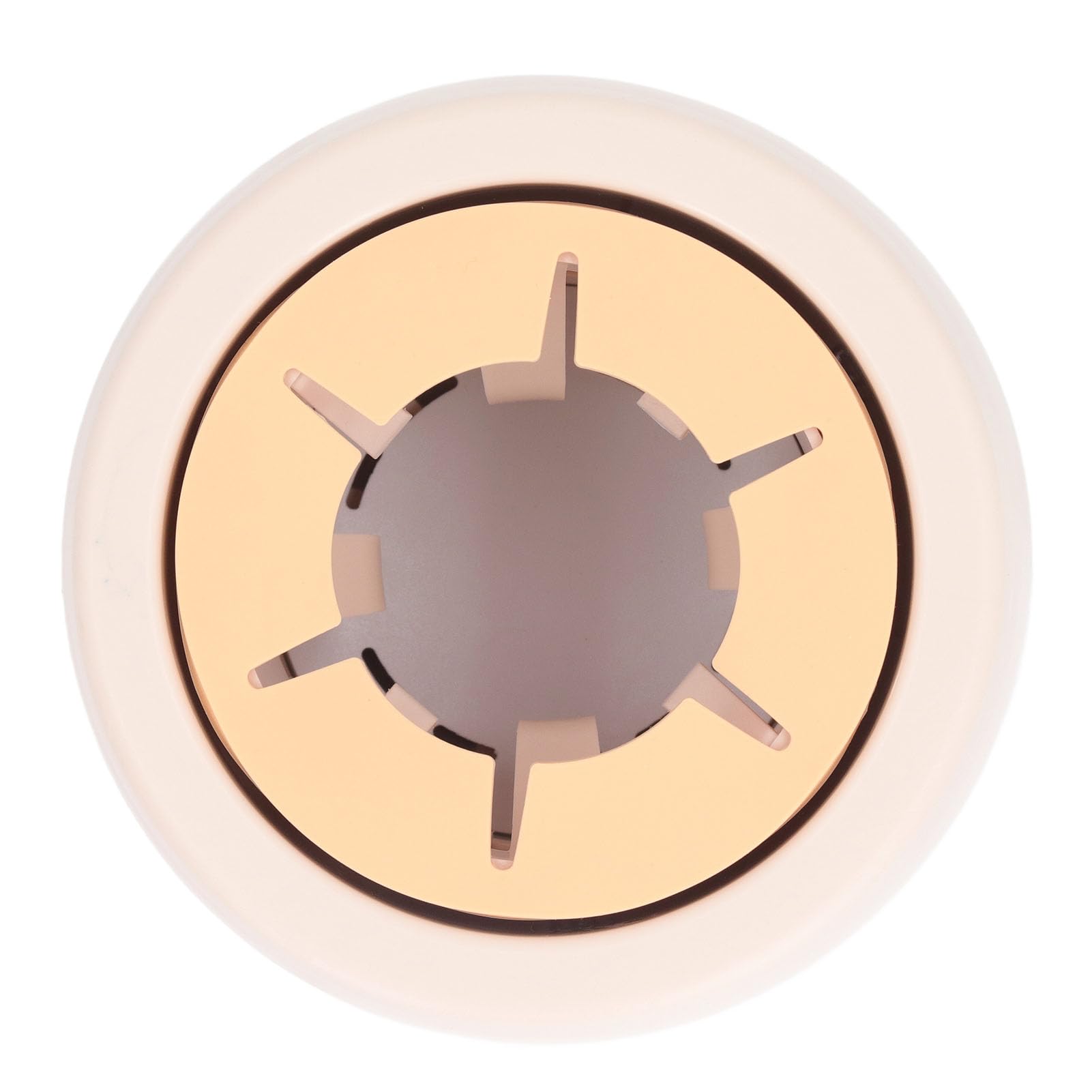 Automatischer Babymilchflaschen-Shaker, Freihändiges Mischen, Sanfter und Leiser Betrieb, Wiederaufladbar, Einstellbares Timing mit Heizfunktion (Beige)