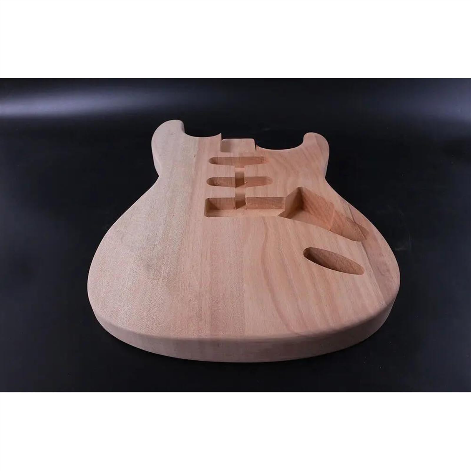 Zestaw body do gitary Korpus Gitary Elektrycznej Przetwornik SSH Gitara Z Litego Drewna Niedokończona Śruba Na Pięcie Rozwierć DIY Luthier Użyj Dobrego