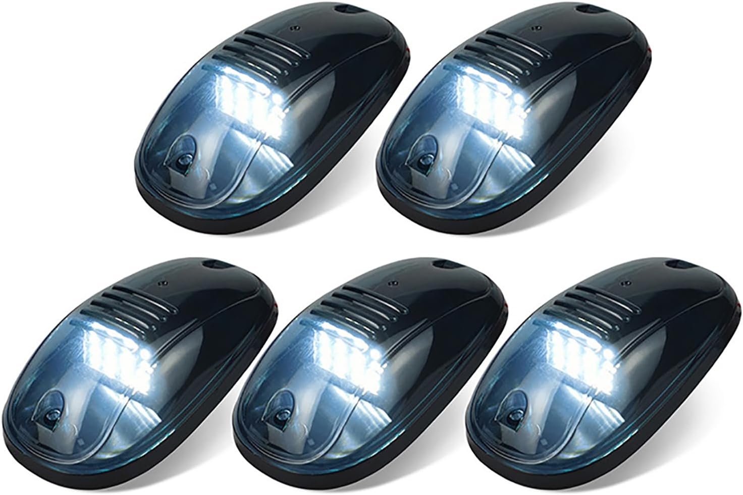 Solar Powered Cab Lights for Truck,No Drill Cab Lights