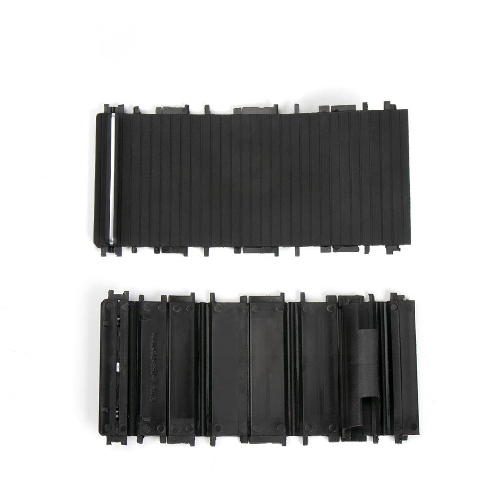 Konsola Środkowa Pasuje do BMW serii 3 E46, konsoli środkowej samochodu, rolet przesuwnych, uchwytu na kubki, osłony rolety 1998-2005(Forged carbon)