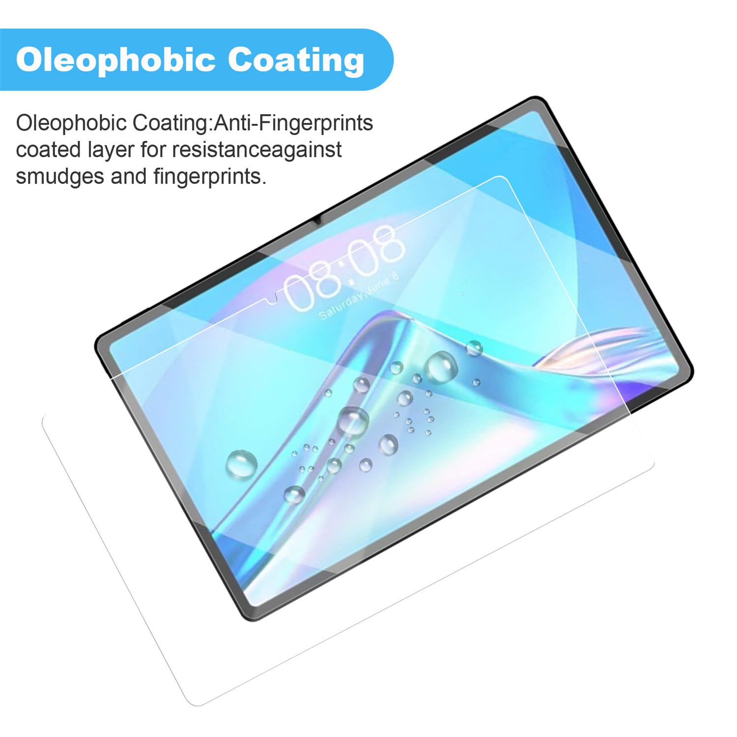 2 Films Protecteurs D’écran Pour Blackview Tab 30 WiFi - Transparent Anti-rayures | Marque BROTECT