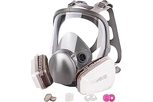 Full-Face Clean Mask: Breathe Easy in Hazardous Environments