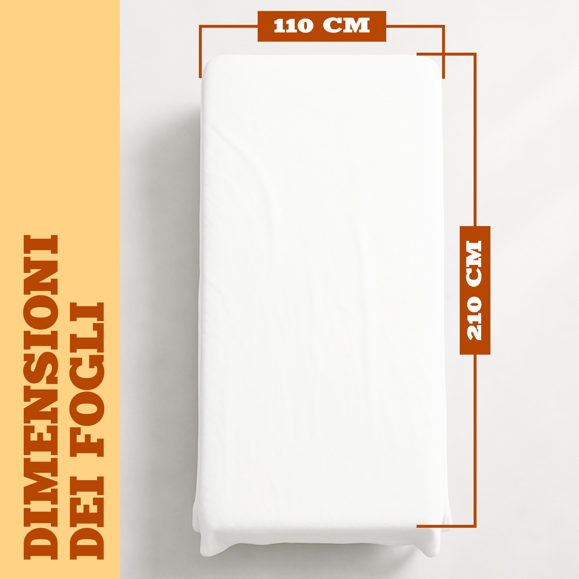 PimPam Factory - Lenzuola Usa E Getta No Regolabile - 100x200cm - (Paquet da 100) - Realizzato In Materiale SMS - Copri Lettino Da Massaggio Ipoallergenico Respinge i liquidi - Coprilettino Estetico