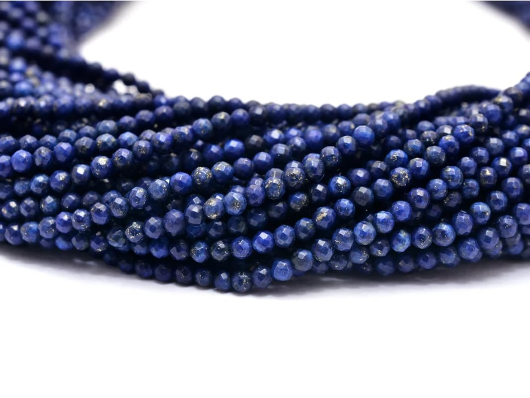 Perles de Lapis Lazuli bleu céleste, l'histoire d'une pierre millénaire pour vos bijoux