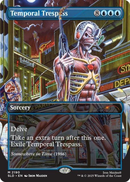 MTG Secret Lair x Iron Maiden Foil 未開封 Magic the Gathering Secret Lair x Iron Maiden: Album Art​ (Foil