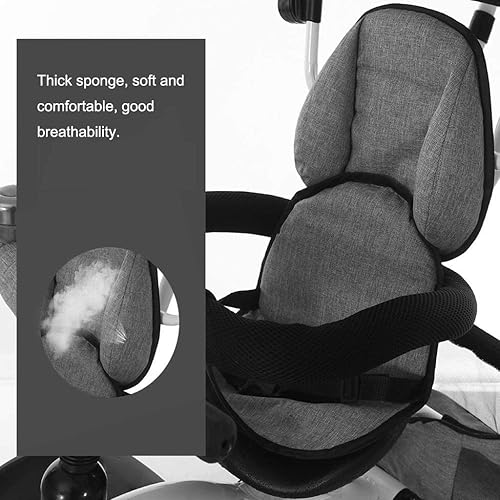 Miniatura 5 de DYCIN Triciclo plegable para niños pequeños de 2 a 6 años, triciclo plegable para principiantes, parasol rojo 4 en 1, triciclos para niños y niñas,