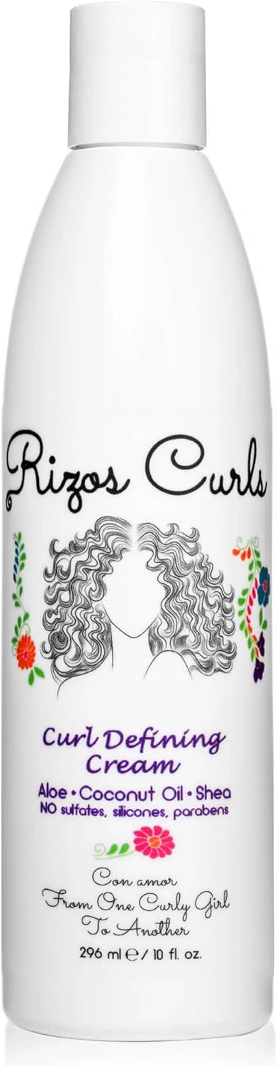 Rizos Curls Curl Defining Cream, Silicone And Paraben Free, 296ml ...