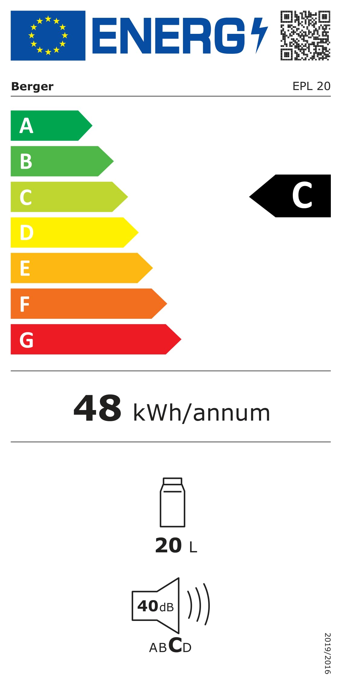 BERGER EPL Kompressor Kühlbox Elektrisch - Kühlbox Auto 12V/24V/230V mit Tiefkühlfunktion bis -20°C, tragbare Campingkühlbox mit Display & Batterieschutz für Auto, Wohnmobil, LKW & Reisen