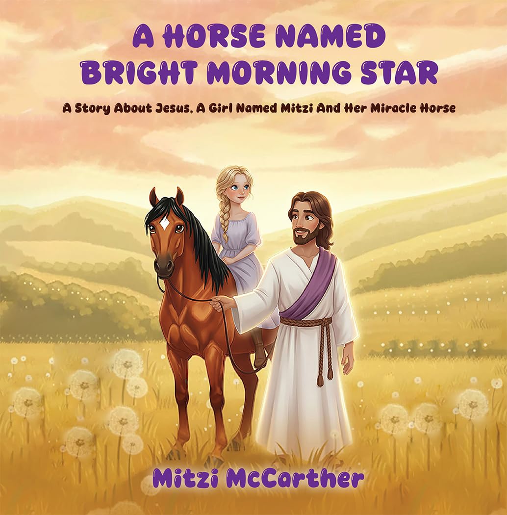 A HORSE NAMED "BRIGHT MORNING STAR": A Story About Jesus, A Girl Named Mitzi And Her Miracle Horse      Kindle Edition