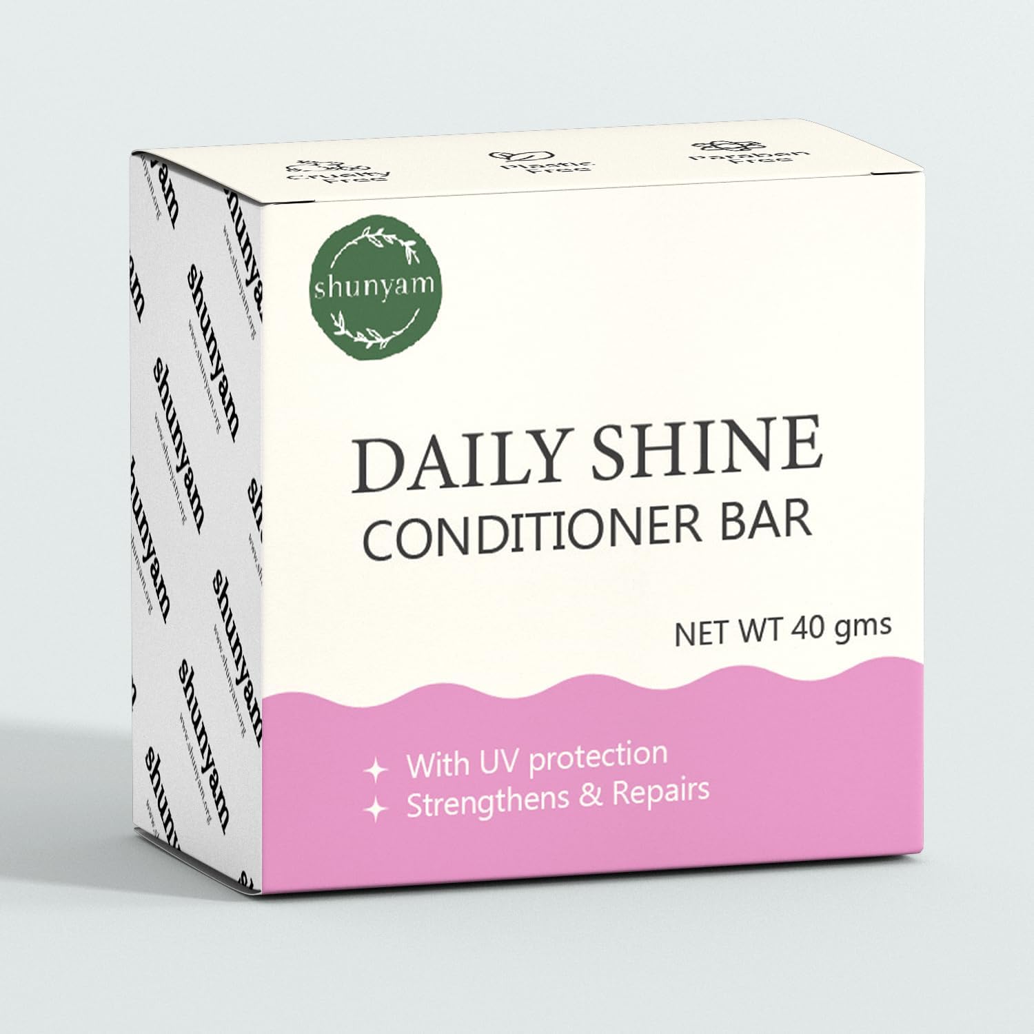 Shunyam Daily Shine – Conditioner Bar with Shea Butter, Cocoa Butter & Rosemary Oil | For Silky, Smooth & Frizz-Free Hair | Unisex | Plastic-Free | Daily Use | 40g-image-29