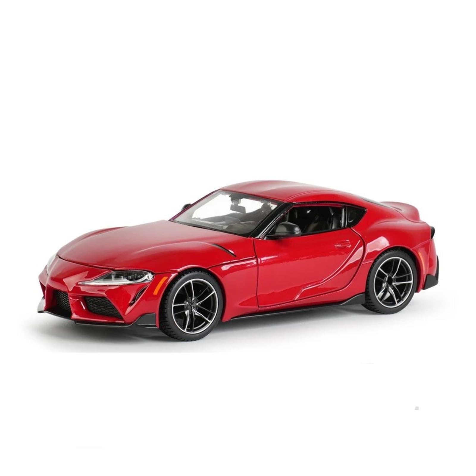 BANKOTO Diecast Car 1:24 For TOYOTA For GR For SUPRA Alloy Sports Car Model Diecasts Metal Vehicles Collectible(Red)