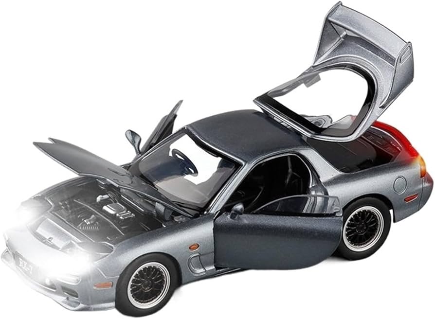 Amazon.co.jp: モデルカーのおもちゃ 1:32 マツダ RX-7 スポーツカー