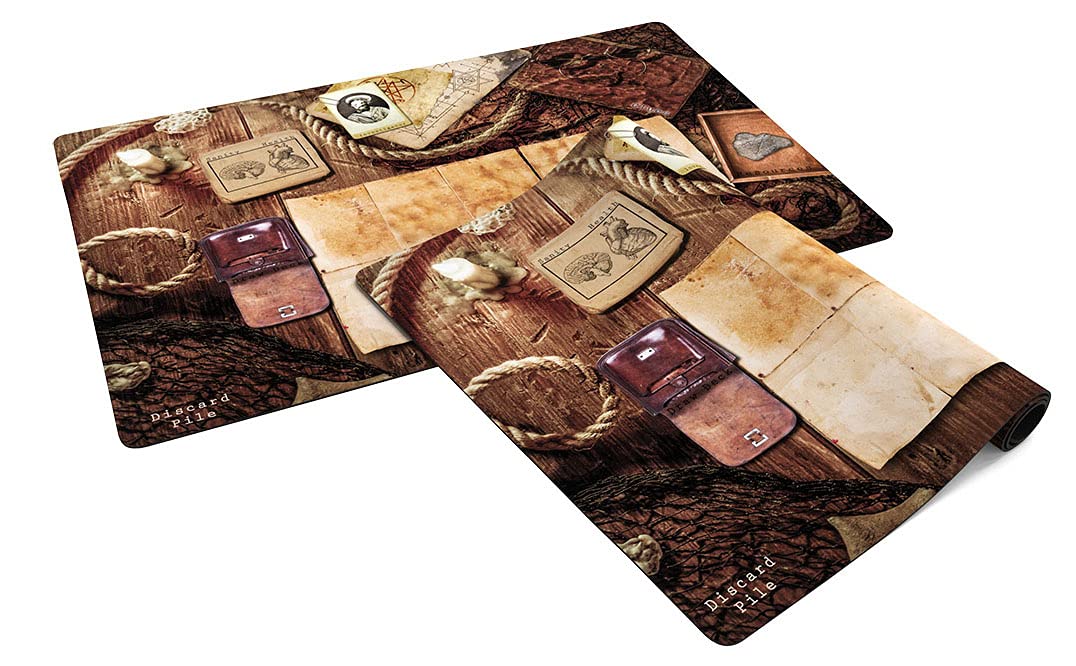 playmats. eu- Dr. Richard Marsh Arkham Horror Arkham, kolor stołu, 40 cm x 60 cm (P003)