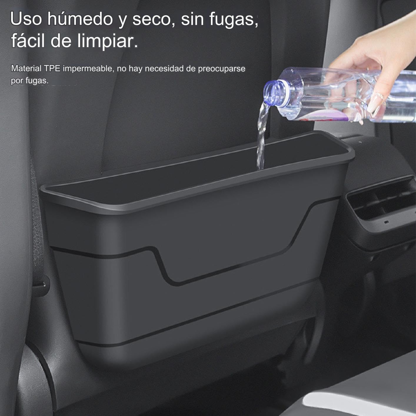 Organizador del Respaldo del Asiento del Coche Ahorradora De Espacio | Organizador Para Asiento Trasero Del Coche Para Organización Familiar, Diario Del Coche, Viajes, Desplazamientos Y