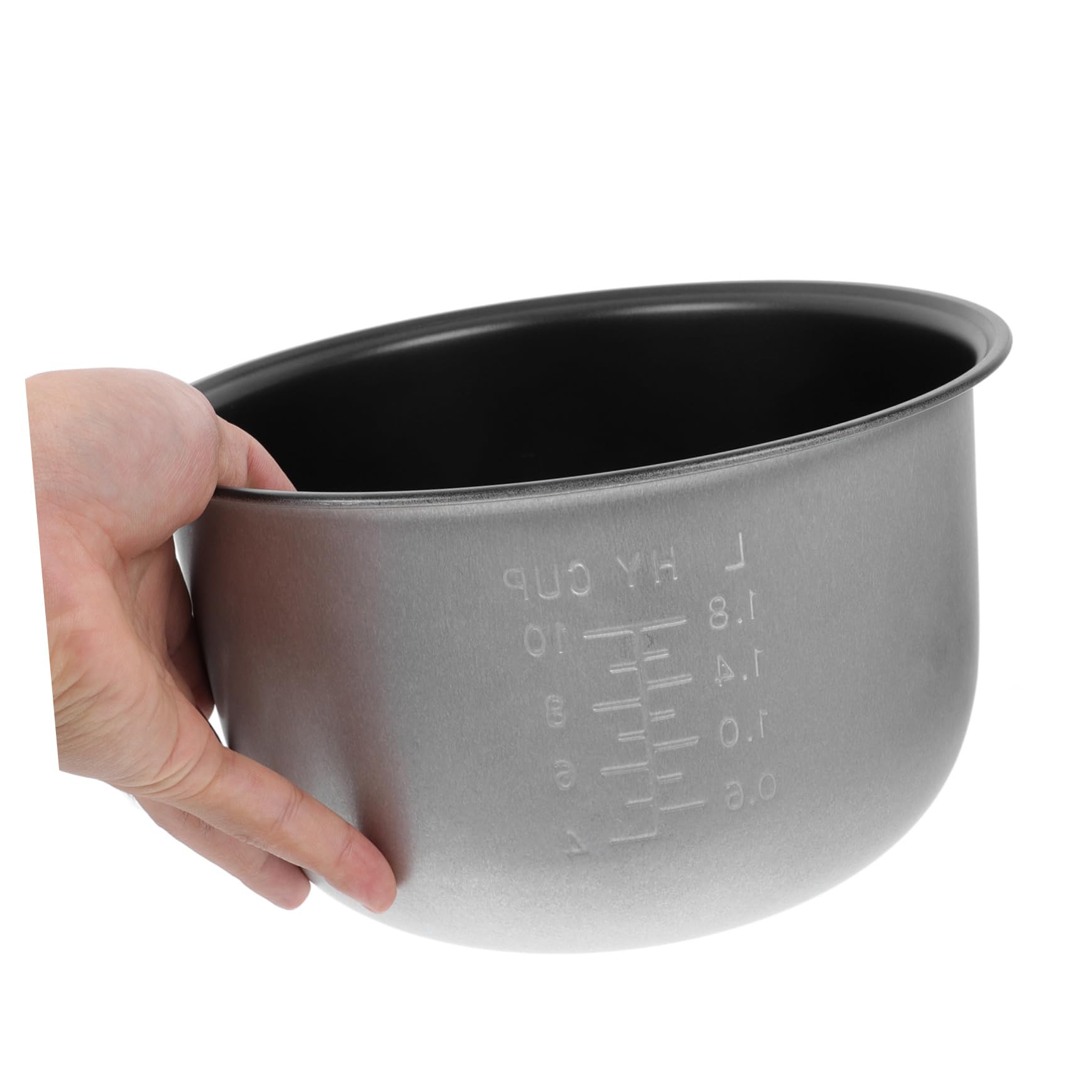 FONDOTIN Reiskocher Innentopf 1L - Antihaft Aluminium Topf Für Reis & Suppe