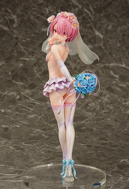 Re:Zero - Starting Life in Another World Ram Wedding Ver. Figura 1/7, Lizero, Fat Company