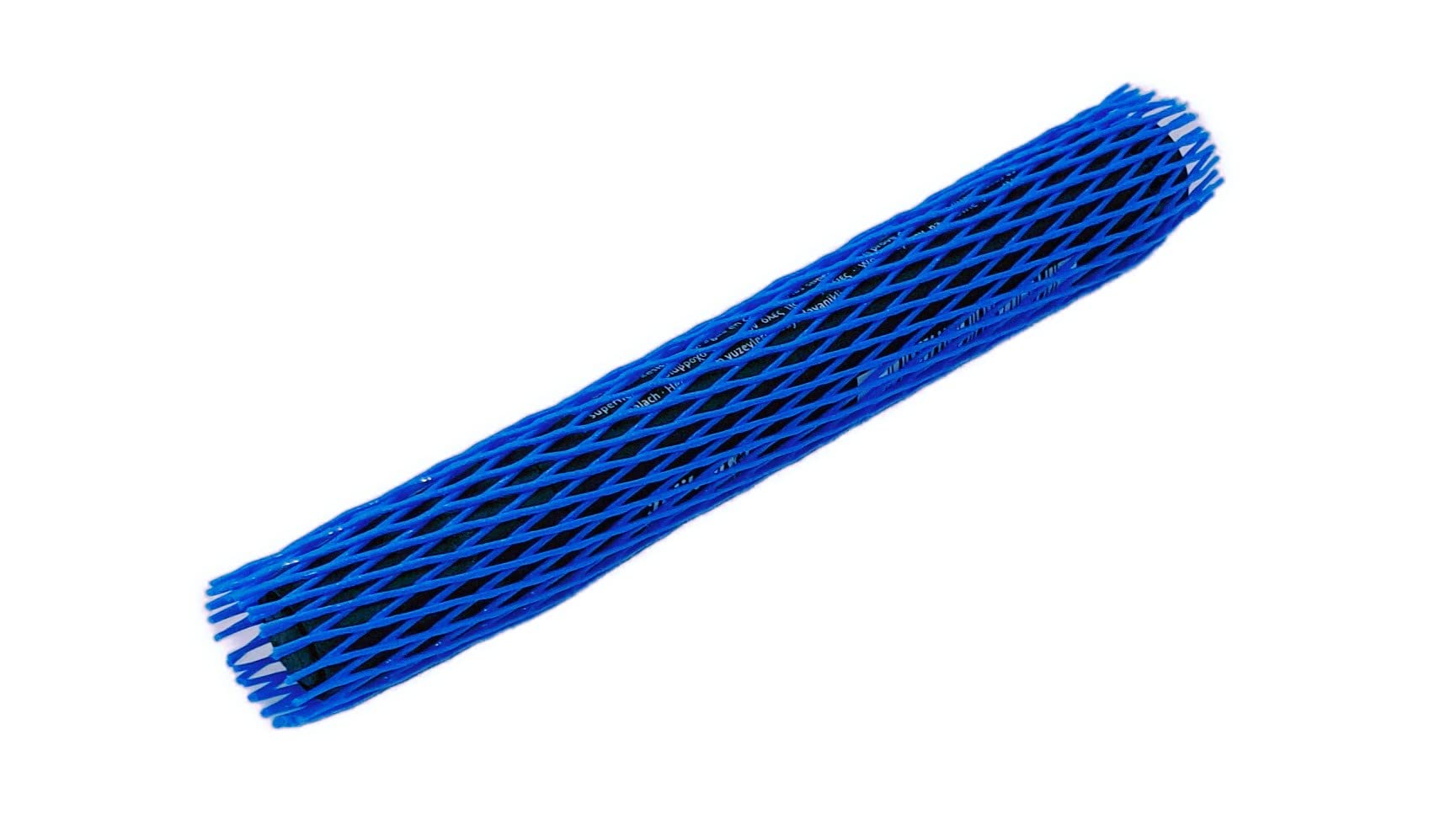 Tuyau en maille - Diamètre : 15-25 mm - Bleu - Filet de protection de surface - 20 m de découpe - Modèle 21 g/m²