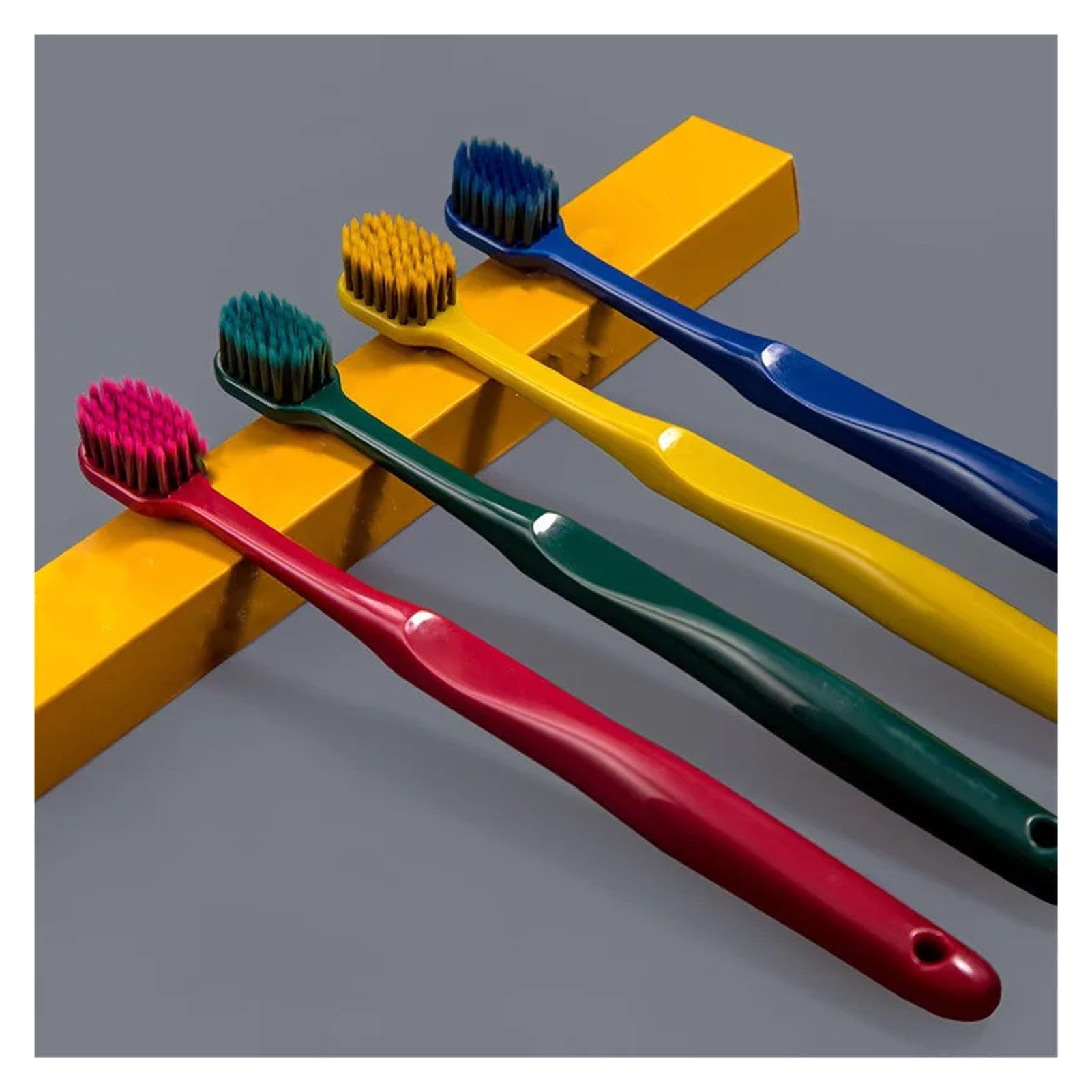 Spazzolino da denti for la pulizia dei denti, famiglia, coppie, peli fini e morbidi, viaggi, uomini donne, posteriori