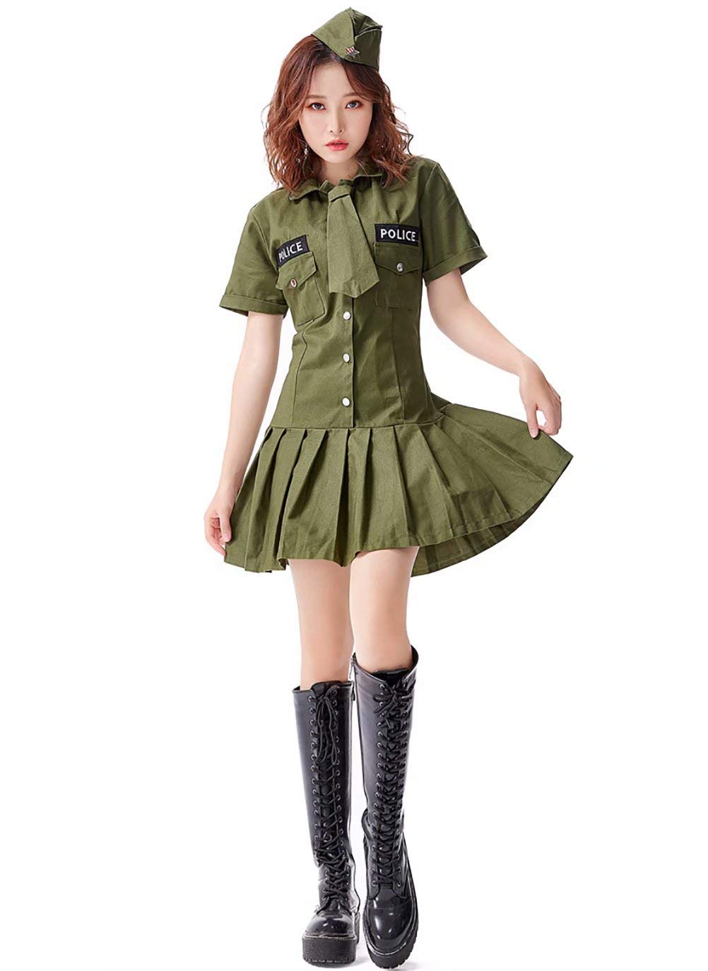 Amazon.co.jp: Burning Go アーミー ミリタリー コスプレ