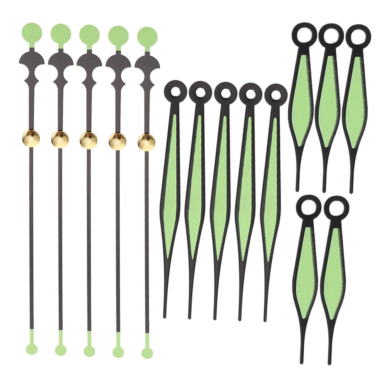 40sätze Teiliges Set Leuchtende Uhrzeiger Für Wanduhr Kreative Und Dekorative Uhrzeiger Aus Langlebigem Material Installieren Und Vielseitig Einsetzbar