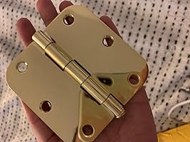 3.5" Door Hinges, 5/8" Radius photo review