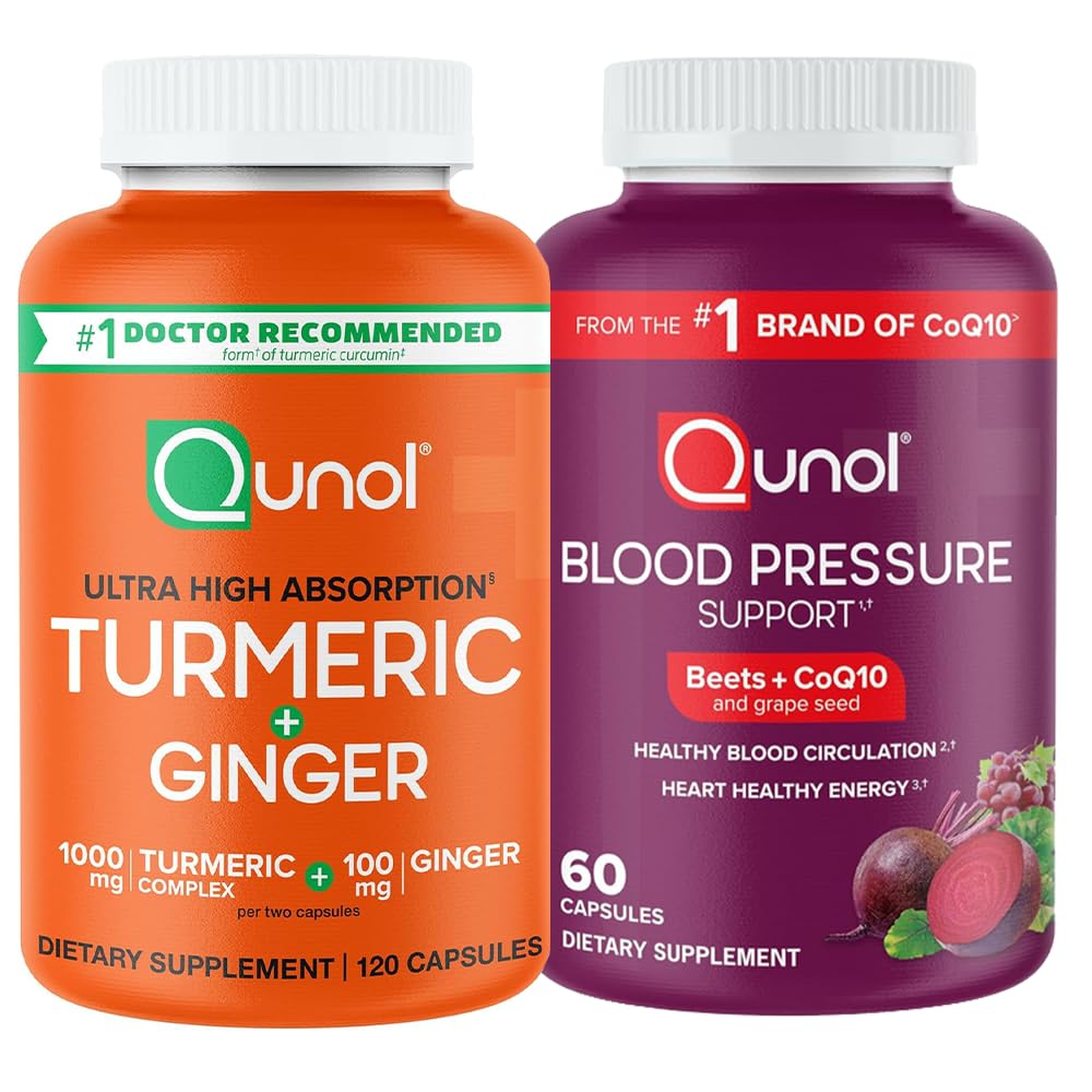 Qunol Turmeric Curcumin 1000mg and Ginger, Ultra High Absorption, 120 Count — Amazon image 9