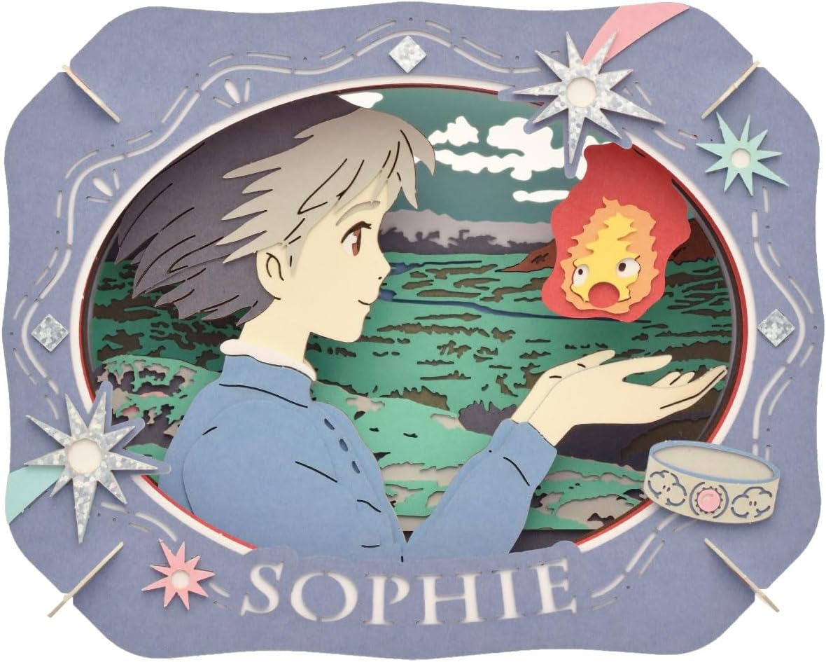 ensky - Howl's Moving Castle - Sophie, Studio Ghibli Official Merchandise Paper Theater