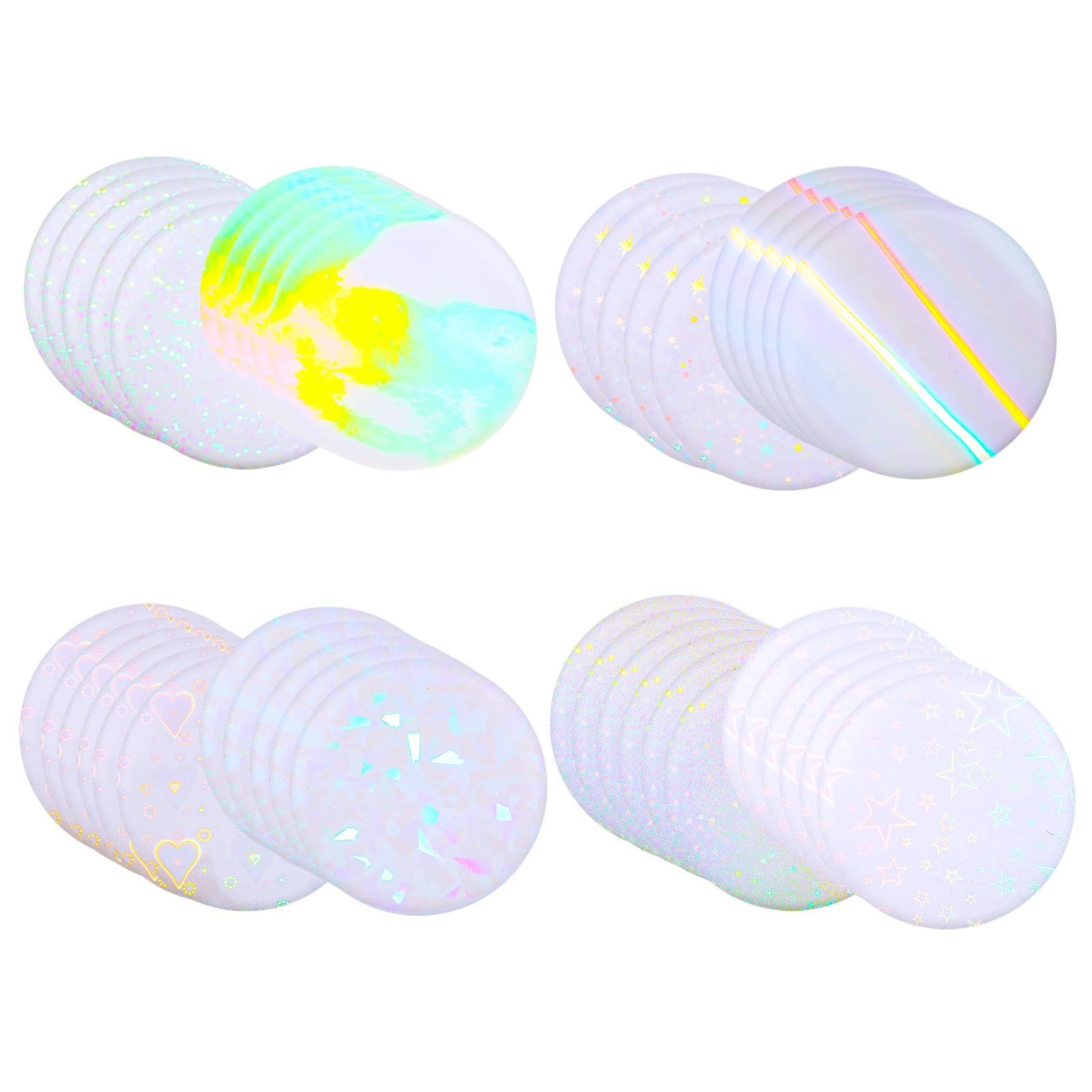 Photo 1 of 200 PCS Clear Badge Protective Film, 2.25 Inch Button Maker Supplies Plastic Badges Protective Films DIY Round Badge Buttons Making Parts for Arts Crafts Supplies, 2.25 Inch 58mm Button Maker Machine