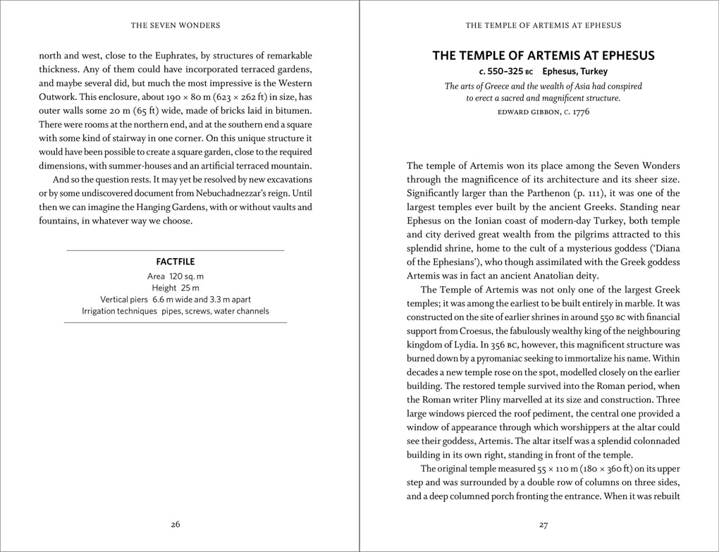The Seventy Wonders of the Ancient World: The Great Monuments and How They Were Built