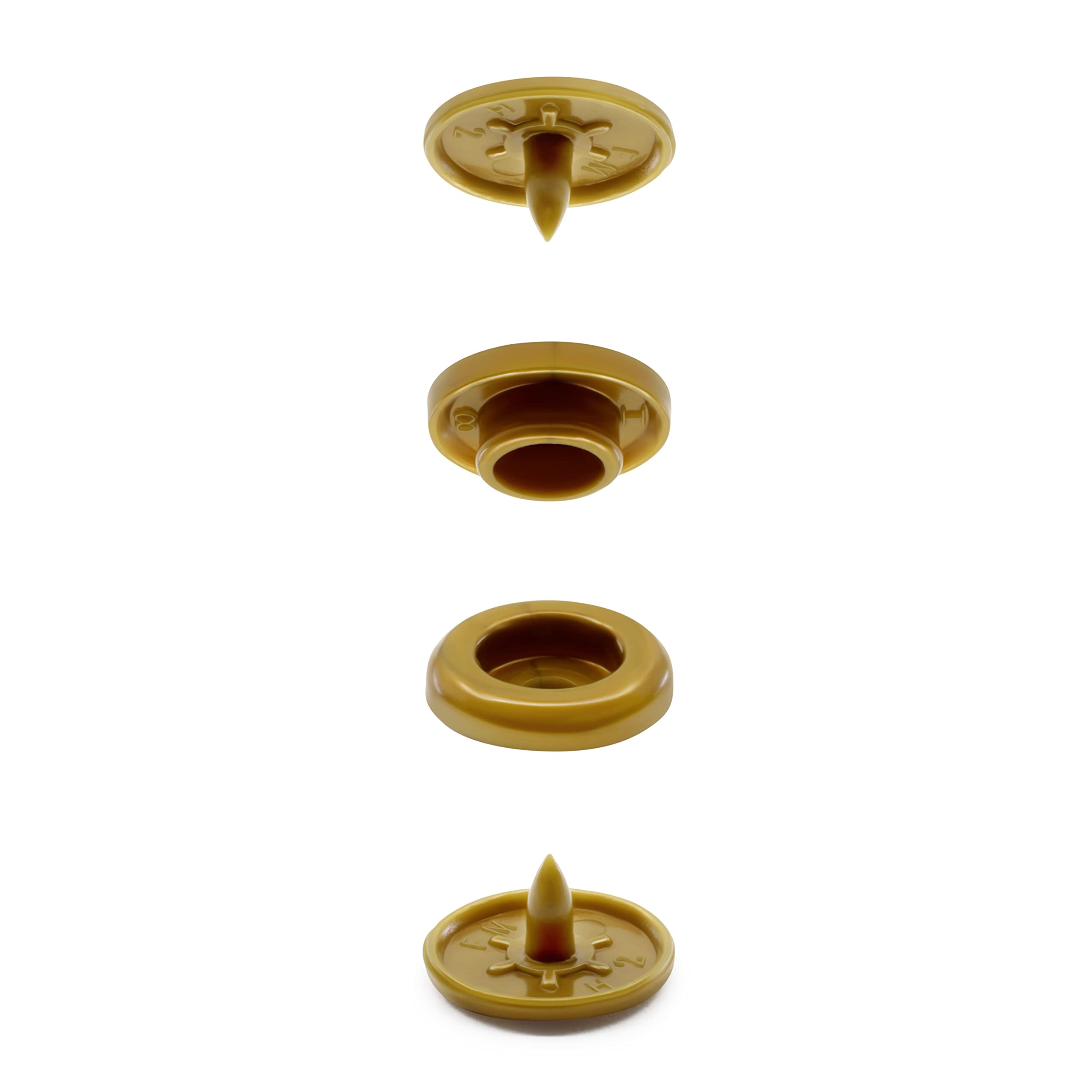 Dritz Broches Dorados, Talla 20