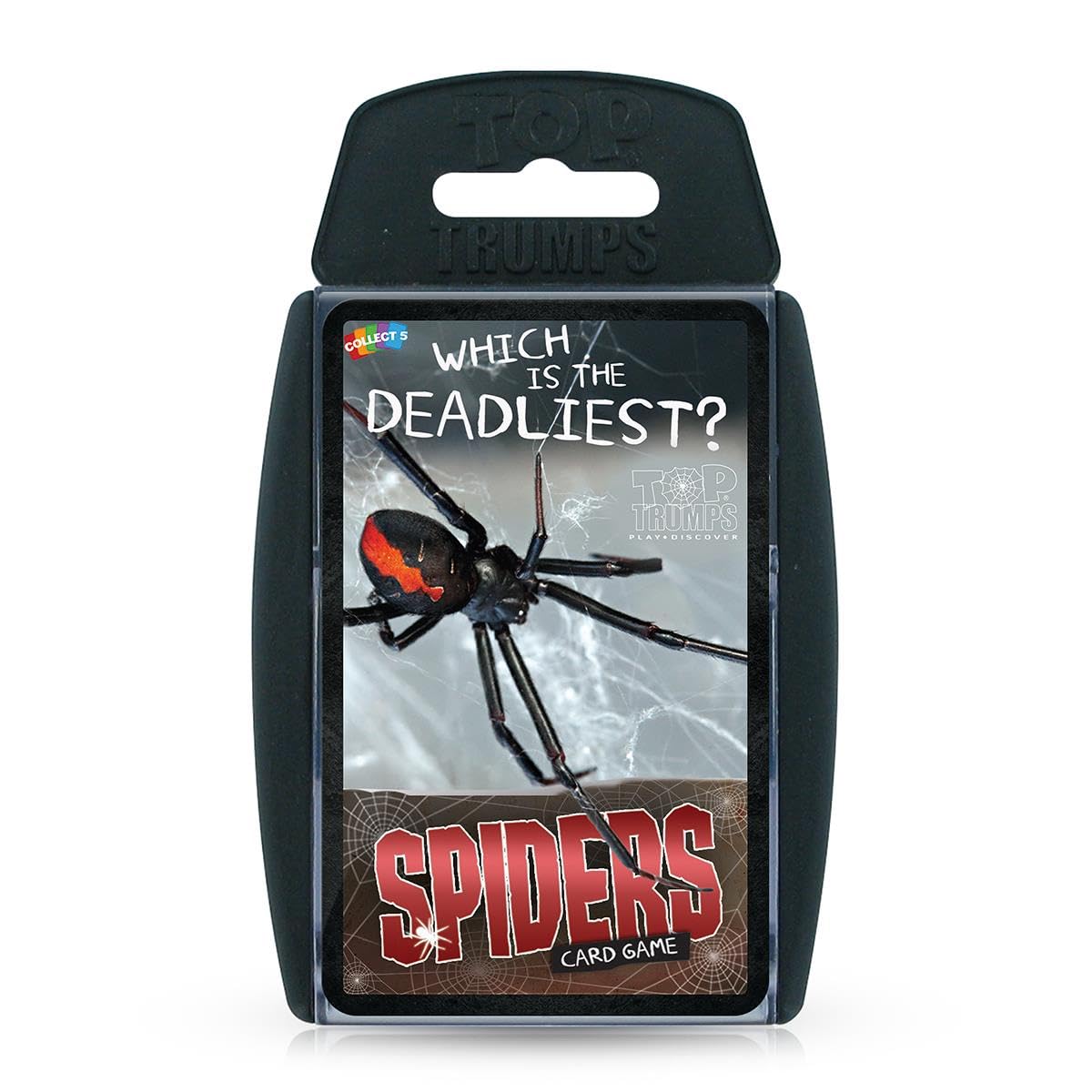 Top Trumps Spiders Which is the Deadliest? Card Game
