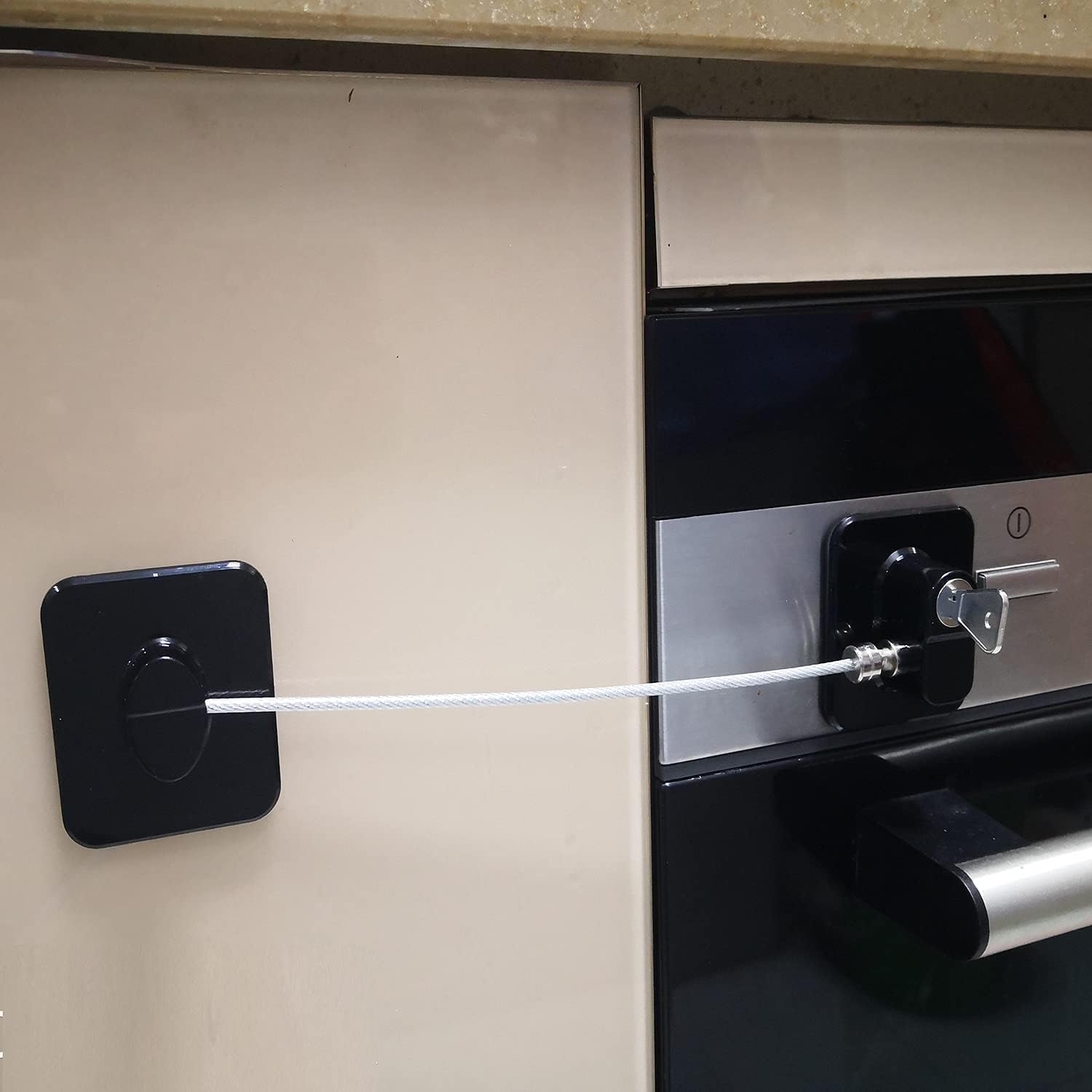 YEYA Refrigerator Lock, Mini Fridge Lock for Kids