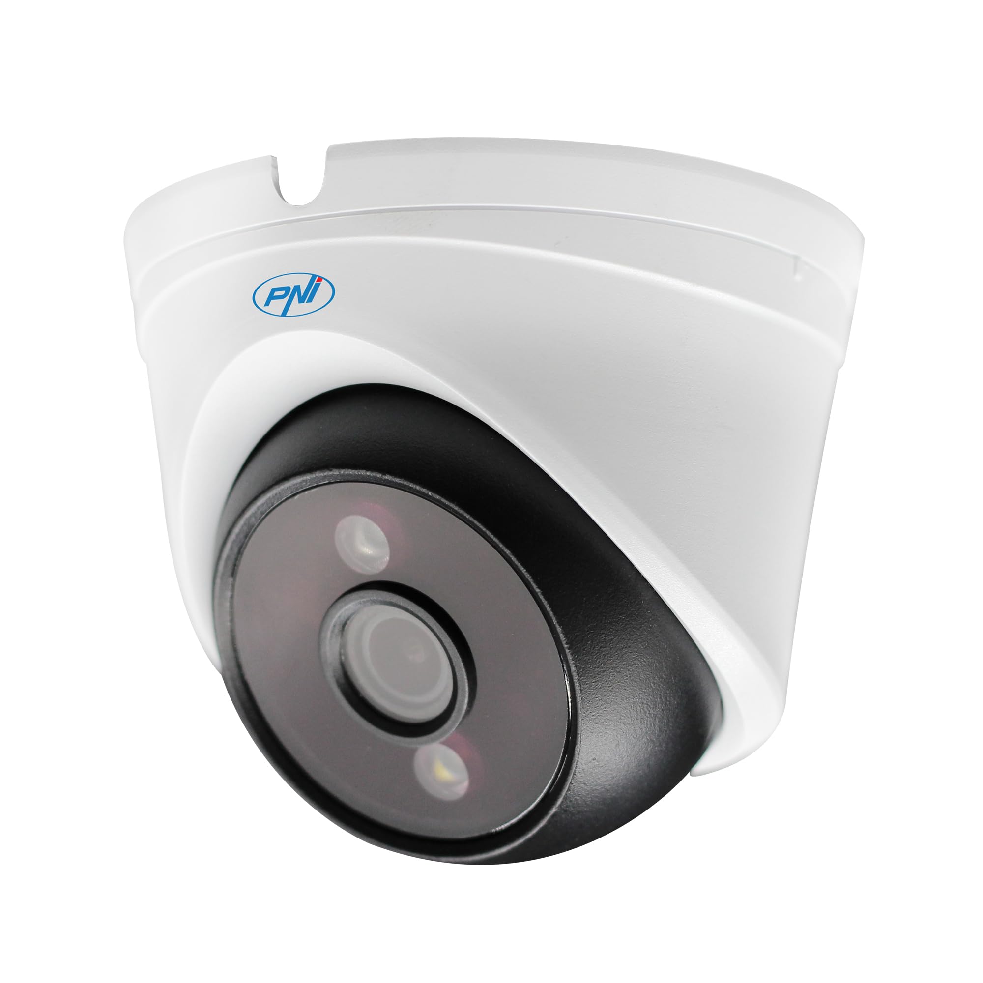 Kamera do monitoringu wideo PNI IP808J, POE, 8MP, światło czarne, obiektyw 2,8mm, zewnętrzna, biała