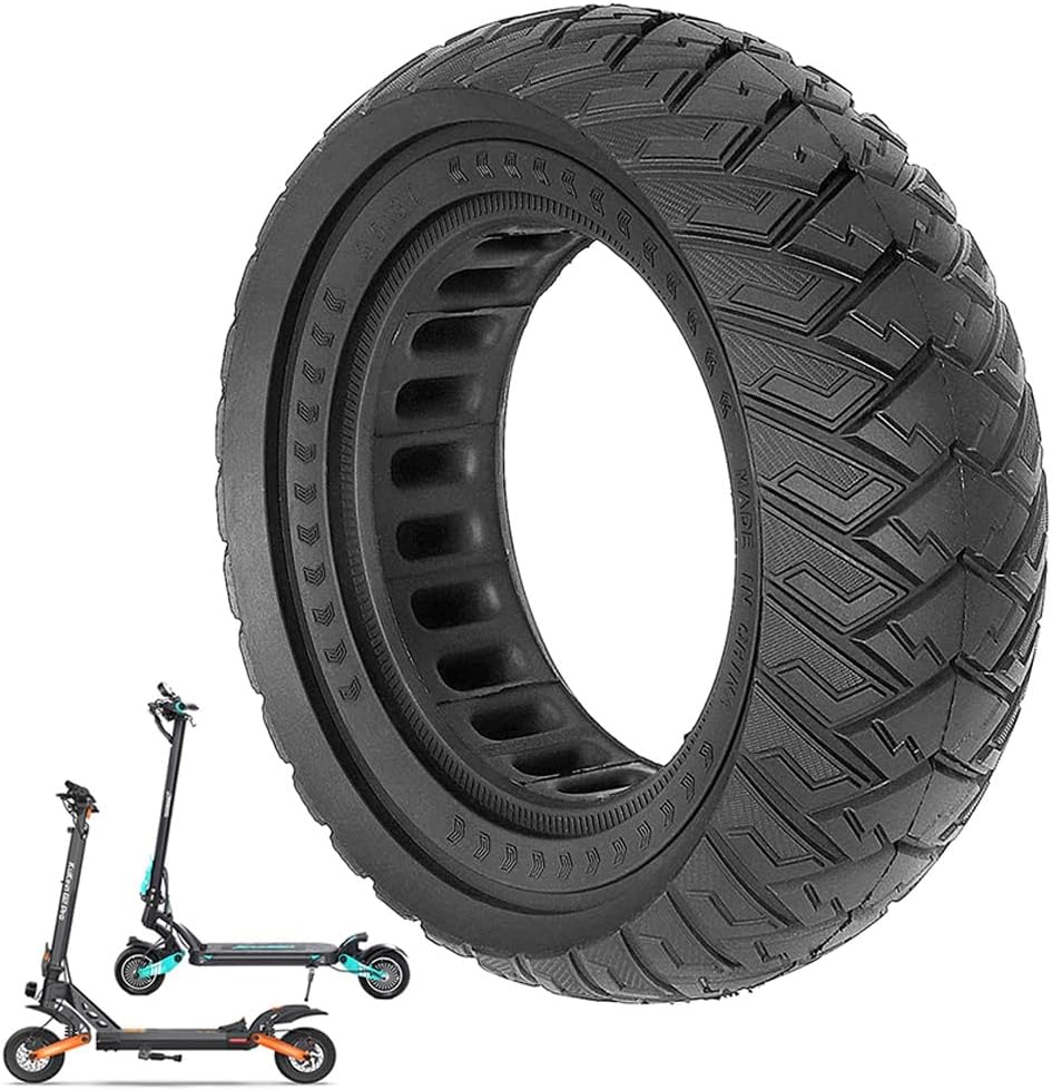 8.5Inch 8.5x3 Off-Road Solid Tires For Vsett 8 9+/Zero 8 9Pro/Kugoo G2 Pro Scooter Wear-resistant Puncture-proof Tire Parts (Black)