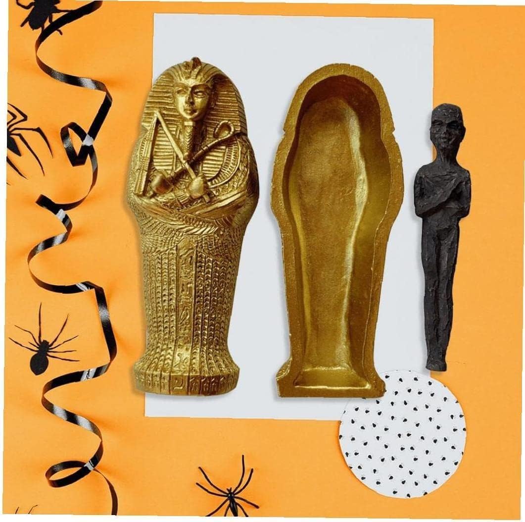 Amazon.co.jp: 古代エジプト エジプトの棺 ミイラの置物 樹脂 クラフト