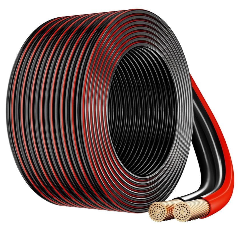 FEDUS 14 Gauge/AWG Speaker Wire 100M 328Ft Oxygen-Free Copper 2 Conductors Audio Speaker Cable for Car Speakers Stereos, S... - Review, Price and Buying Guide